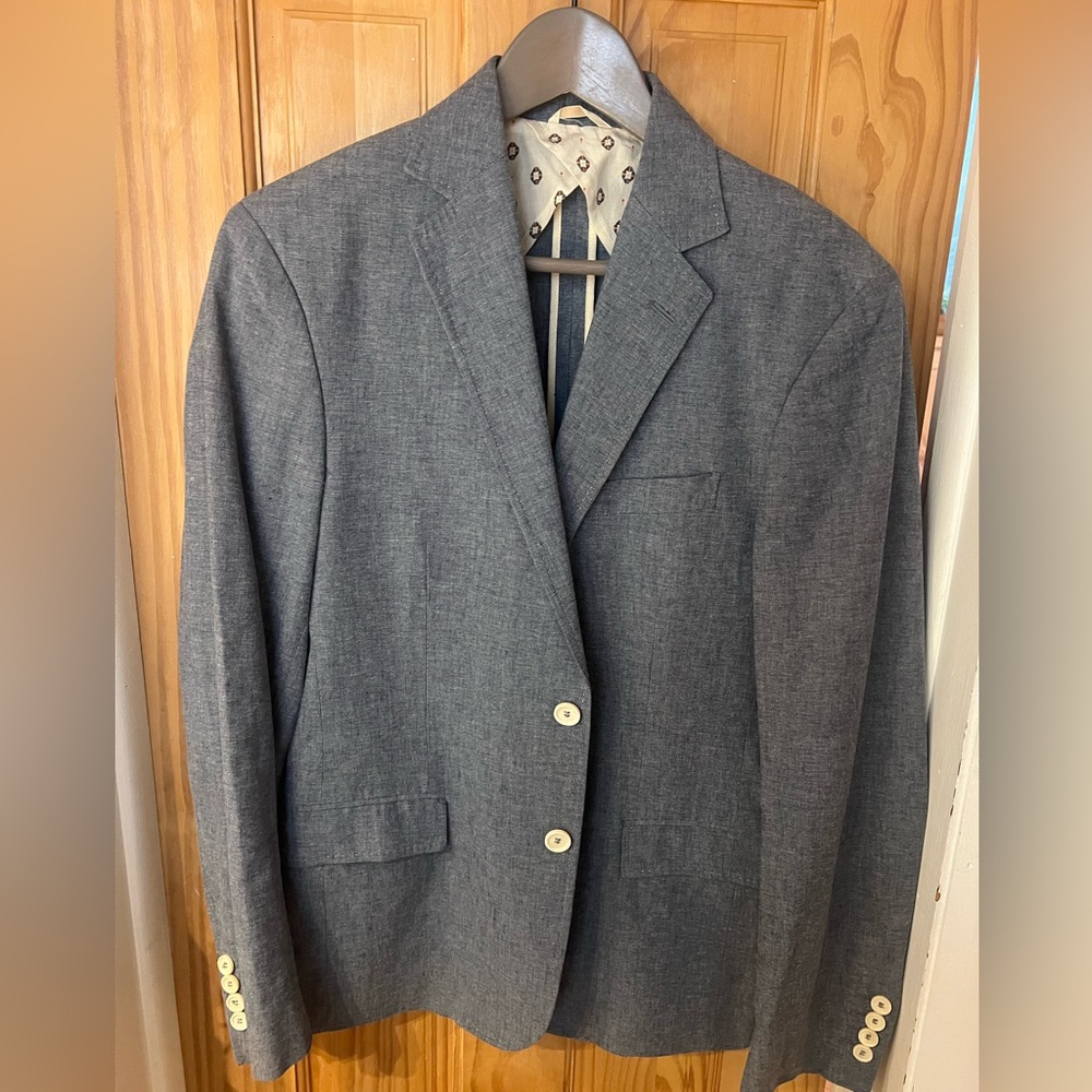 Billy Reid Dark Gray Blazer